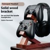 AIXXCUVQ Solid Wood Third Floor Headphone Hanger Smartphone Organizer Game