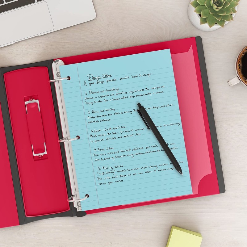 STAPLES Wide Ruled Filler Paper, 8” x 10.5”, White, 120