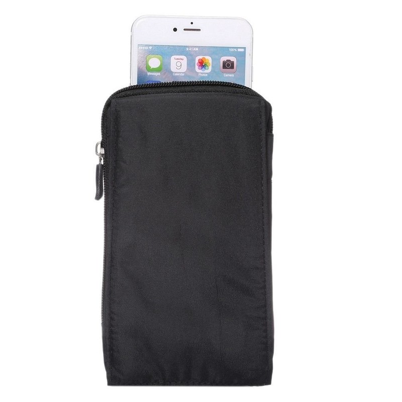 DFV mobile - Multi-functional Universal Vertical Stripes Pouch Bag Case