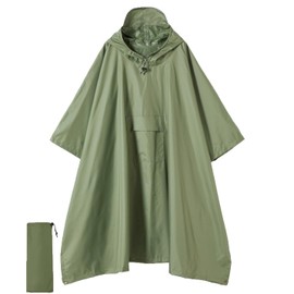 [Moli&Hani] メンズ レインコート 自転車 レインポンチョ レディース レインウェア 防水 帽子 軽量 多機能 耐久性 雨具 カッパ 通勤 通学 梅雨 収納袋付き