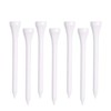 Garegce 70mm 83mm White Wooden Golf Tees 100PCS Sustainable Biodegradable