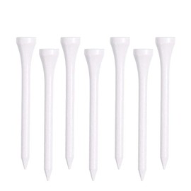 Garegce 70mm 83mm White Wooden Golf Tees 100PCS Sustainable Biodegradable for Golf Outdoor Training