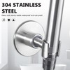 BokWin Stainless Steel Shower Head Holder, 360° Adjustable Handheld Bathroom