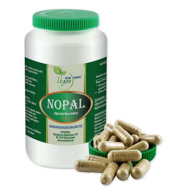 Vitaide Vegan Nopal (Fig Cactus Opuntia) 270 Capsules 550 mg