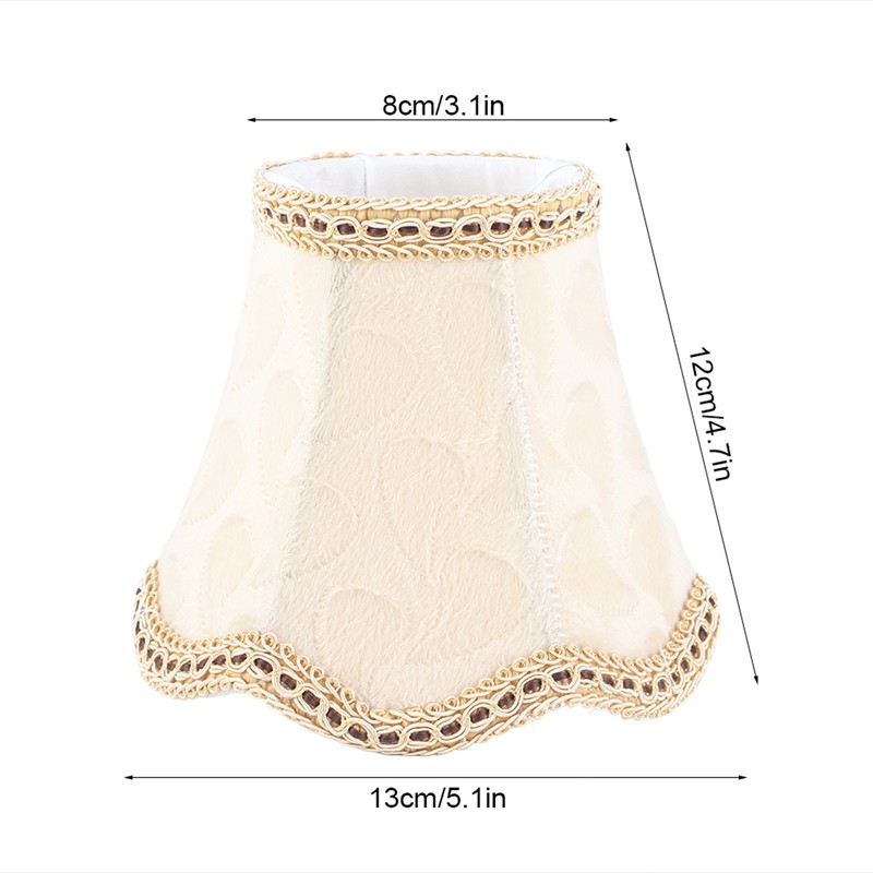6PCS Fabric Lampshade Wall Lamp Cover Chandelier Lamp Shade for
