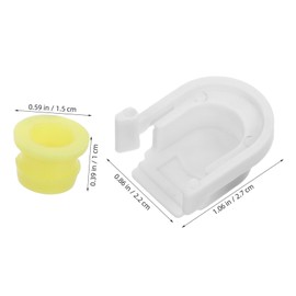 FUNOMOCYA Automotive Bushings Transmission Cable Bushing Set Gear Shift Replacement Parts Easy Install Kit