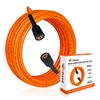 Ufixed 1/4” Pressure Washer Hose 25FT M22-14, 3600psi,Quick Connect,360° Swivel,Kink-resistant,Suit