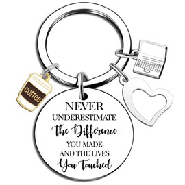 Administrative Assistant Gifts Coffee Keychain Secretary Gift for Women Thank You Gift for Secretaries Administrative Professional Day Gifts