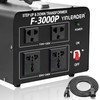Yinleader 3000 Watt Voltage Converter Transformer Step Up 110V to