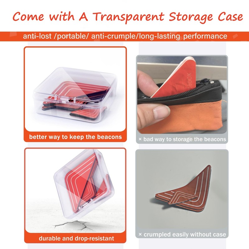 Beacons for Rocket Book- 2 Size, 10pieces Set with A