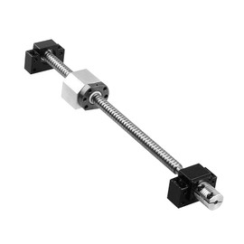 ANWOK Ball Screw SFU1605 800mm/31.49 inch Ballscrew with A Ball Nut and Machining Antibacklash with BK10/BF10 Standard End Machining,for CNC Machine Parts