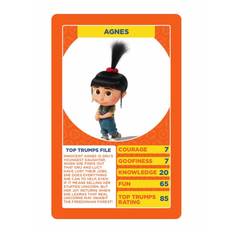 Despicable Me 3 Top Trumps Card Game for 8 years