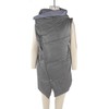 USB Heated Blanket Dark Grey 3 Temp Modes 52x43in Soft