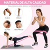 EDECOR Kit de 8 Bandas de Resistencia, Bandas Elásticas Fitness,