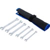 6-piece Open Nut Spanner Set