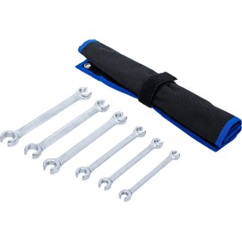 6-piece Open Nut Spanner Set