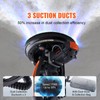 VEVOR Electric Drywall Sander 900W, Self-Suction & Variable Speed 800-1800