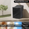 Waterproof Washing Machine Cover - 210D Oxford Cloth Heavy-Duty Protection