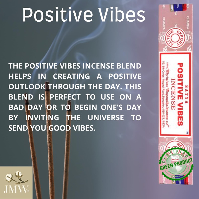 Satya Incense Sticks Set, 7 Fragrances - Nag Champa, Super
