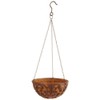 Esschert Design Cast Iron Hanging Basket, 10-Inch