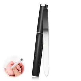 Crystal Glass Nail Files,Hygienic and Long Lasting Professional,Pocket Manicure, Double Sided Etched Glass Nail File,for Salon and Home Use, Artificial Nails Manicure Pedicure Nail Care