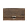 Greenburry Waiter's Wallet Set Leather Brown Antique Waiter's Set Wallet