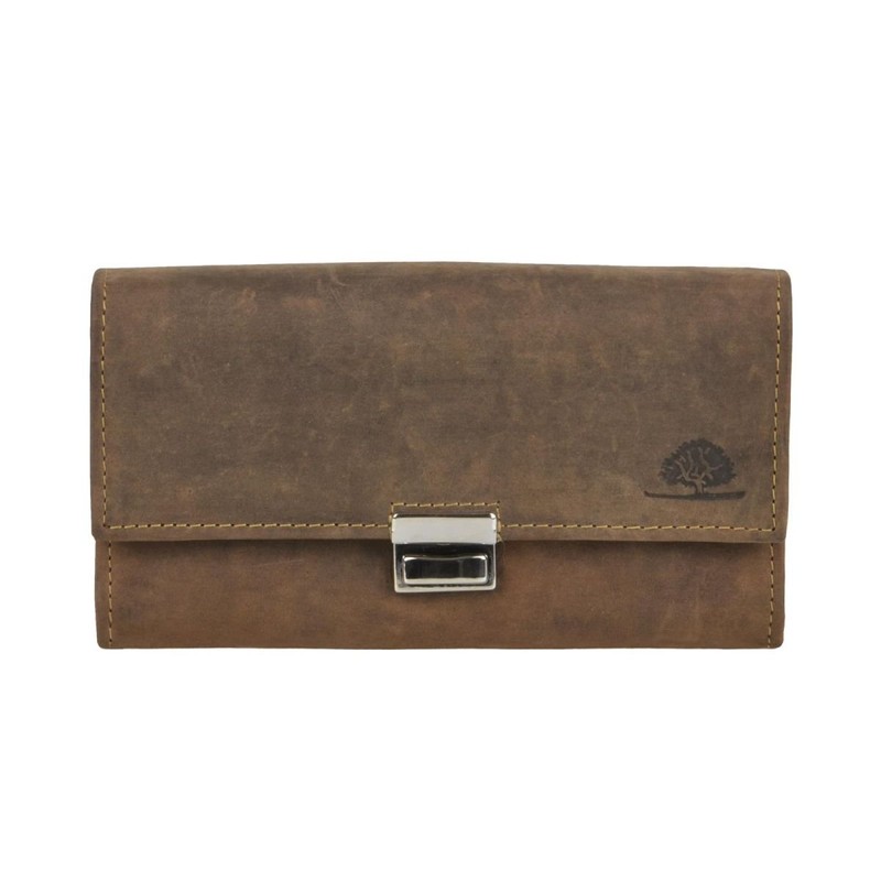 Greenburry Waiter's Wallet Set Leather Brown Antique Waiter's Set Wallet