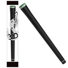 DragonSkinGrip ゴルフグリップ 【2109個の凹凸で飛距離UP! 】 メンズ レディース アイアン ドライバー 滑り止め 360バージョン 硬さ:標準 口径:58 バックライン無 【特許技術のグリップ】