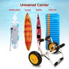 Bonnlo Universal Kayak Carrier - Trolley for Carrying Kayaks, Canoes,