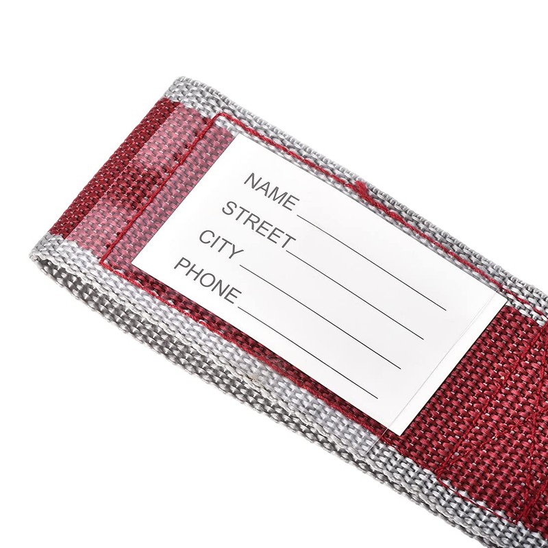 sourcing map Luggage Strap Suitcase Belt with Buckle Label, 2Mx5cm