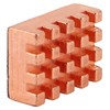 10pcs P15x5x10 Brass Heatsink with Thermal Adhesive Tape CPU Heat
