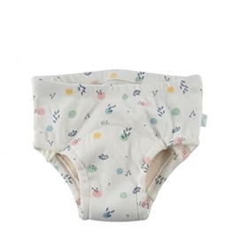 Popolini Training Briefs Supports and Helps Clean - Adjustable (74/80, Birdy Dots)