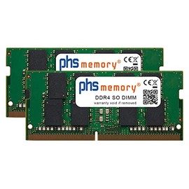 PHS-Memory 32 GB (2 x 16 GB) Kit RAM Memory Suitable for Apple Mac Mini Core i7 3.2 (Late 2018) DDR4 SO DIMM 2666MHz PC4-2666V-S, SP282152, 32GB (2x16GB) - DDR4-2666MHz PC4-2666V-S - SO DI