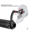 Aluminium Alloy Bicycle Adjustable Rearview Handlebar Mirror Cycling Back Eye