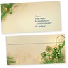 Chalet Noel 25 Sets Christmas Letter Paper with Envelope without