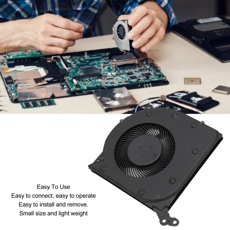 Cooling Fan Replacement ABS and Aluminium Alloy Laptop Air Cooler