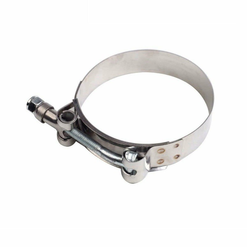 10PCS Stainless Steel T-Bolt Clamps Turbo Intake Intercooler Clamp Range