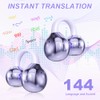 WDKXCN AI Translator Headphones, 3 in 1 Translation Headphones, AI