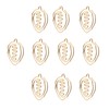 100pcs Special Shape Paper Clips Creatively Cute Plated Metal Bookmark