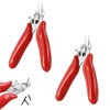 2 Pack Mini Nippers Wire Nippers Diagonal Pliers 3.5 Inch