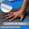 Foxelli Self Inflating Sleeping Pad for Camping, Backpacking, Hiking, Insulated