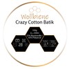 5 x 100 g Wollbiene Crazy Cotton Batik, 500 g