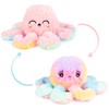 abeec Reversible Octopus Plush - Reversible Plushie - Mood Octopus