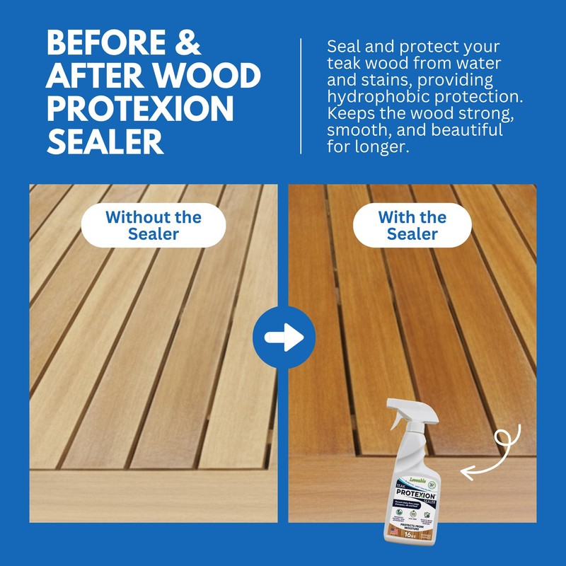 EcoDecors Loveable 16oz Teak Protexion Sealer Spray - 2 Pack