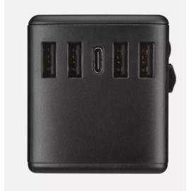 Conair Travel Smart Quick Charge All-in-One Adapter 4 USB-A ports & 1 USB-C port