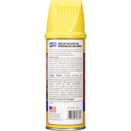 SPLASH Red Hot De-Icer For Windshields and Wipers , Aerosol Can, 11 oz.