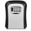 Wall-Mounted Key Lock Box for Secure Access – Weather-Resistant 4-Digit