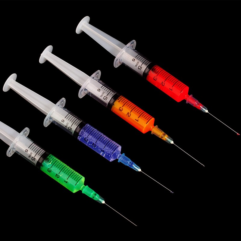 100Pack 22Ga 1Inch/25mm Disposable Dispensing Lab Supplies Individually Sealed Packaging