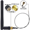 BOOBRIE 2 x 2.4GHz 2 Dbi RP SMA Male Antenna