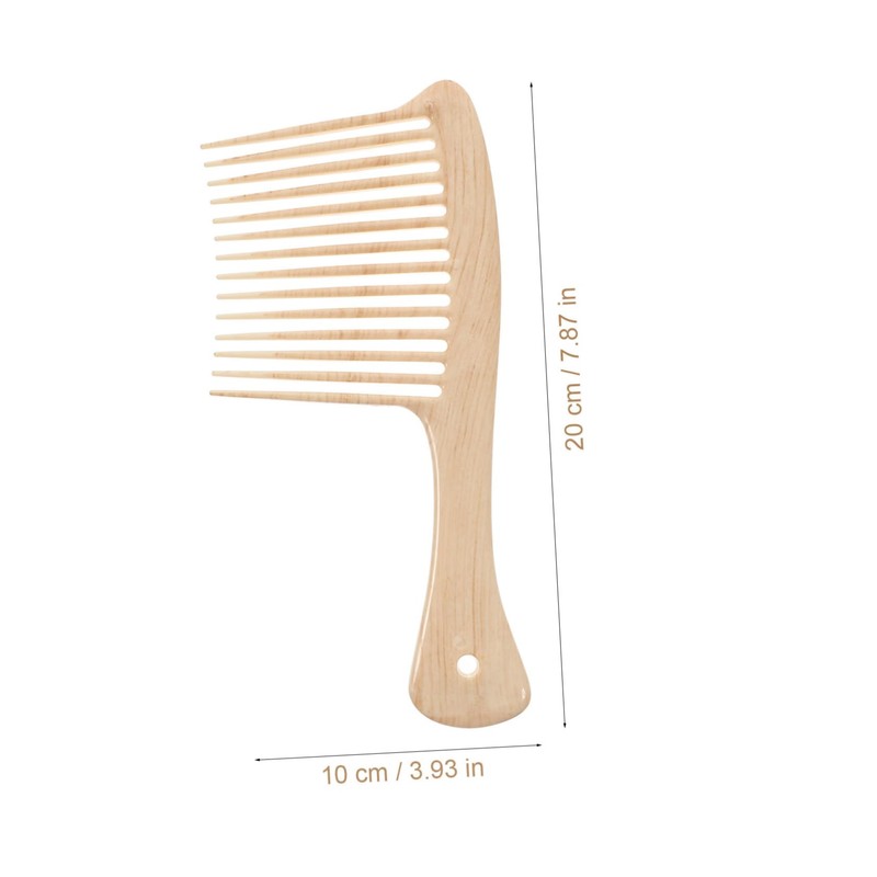 SAFIGLE Wide Toothed Comb Durable Static Hairdressing Tool for Daily